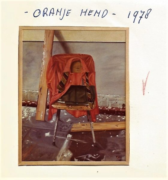 Oranje hemd