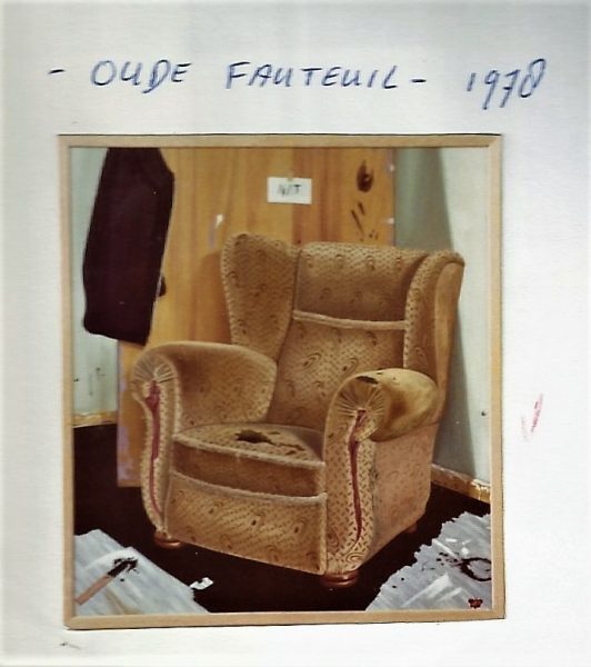 Oude fauteuil